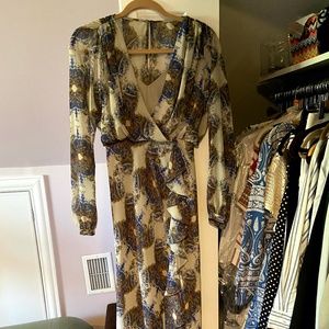 Womens designer special occasion maxi dress